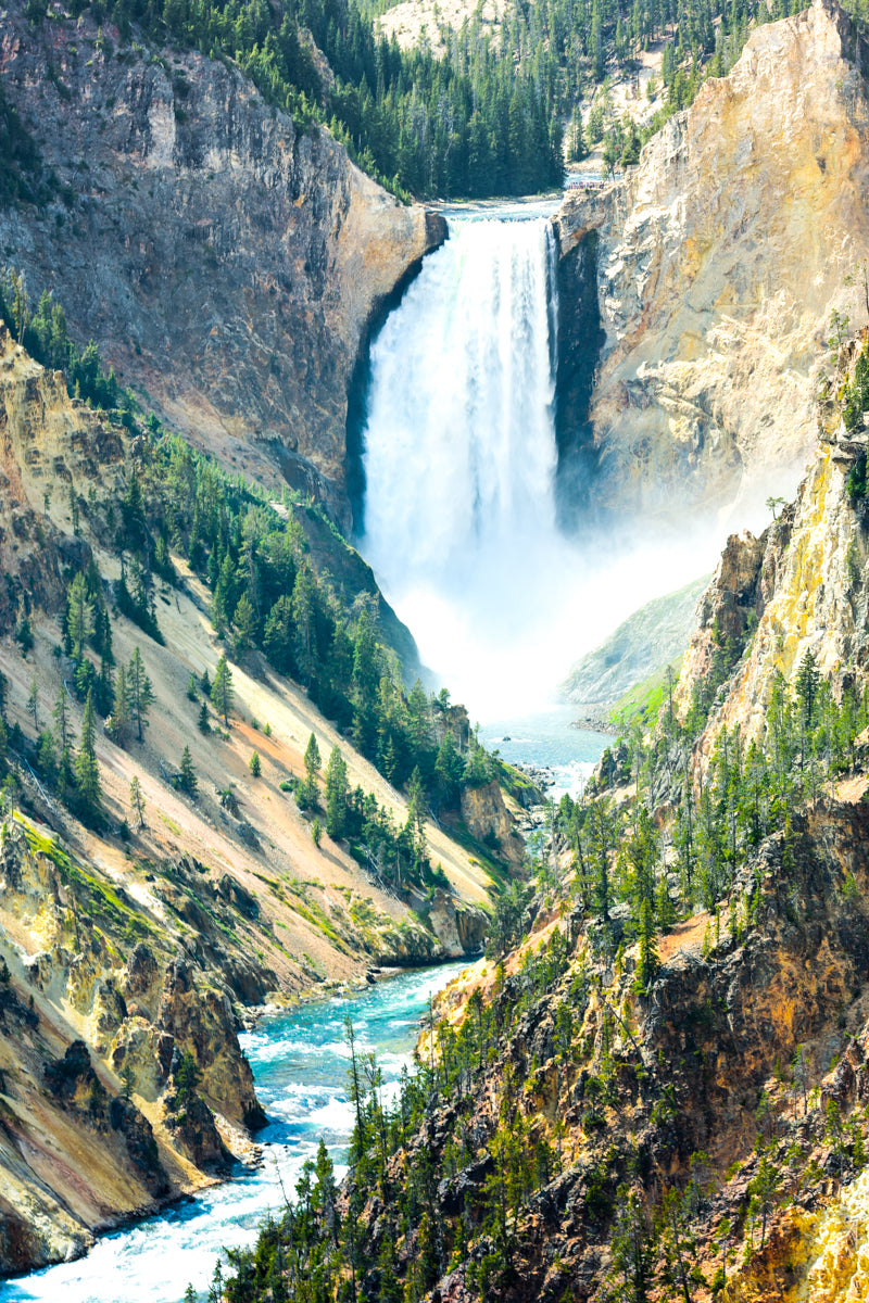Upper Falls in Yellowstone