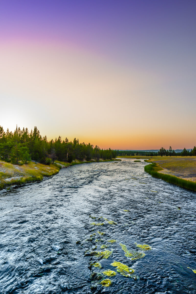 Sunset on the River